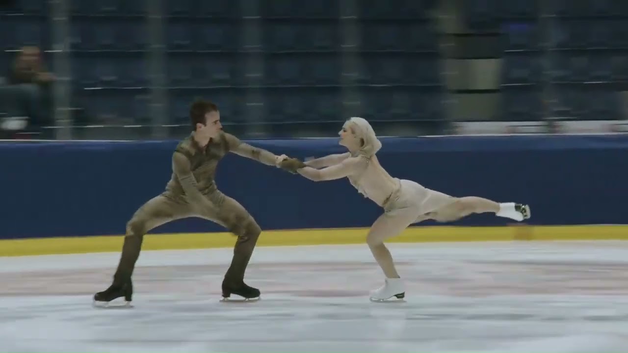 Danza libre de Olivia Smart & Tim Dieck en el ISU Challenger Nepela Memorial 2024