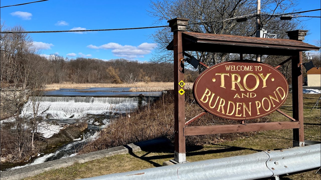 Troy, NY History, Burden Iron, Water Wheel, & Downtown
