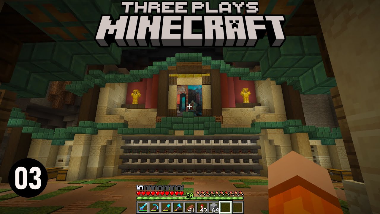 Three Plays Minecraft: Episode 03 - A Little Von Sway