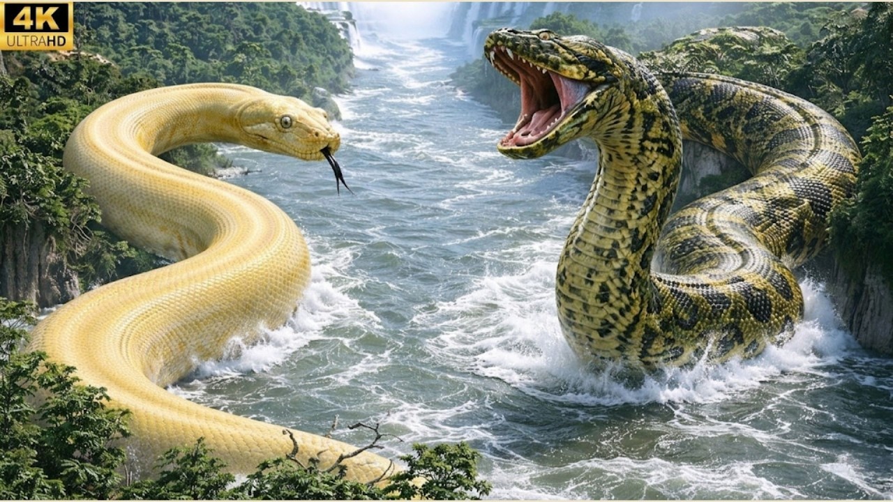A compilation of King Kong vs. the giant Titanoboa Moon – The most brutal battle (4K)