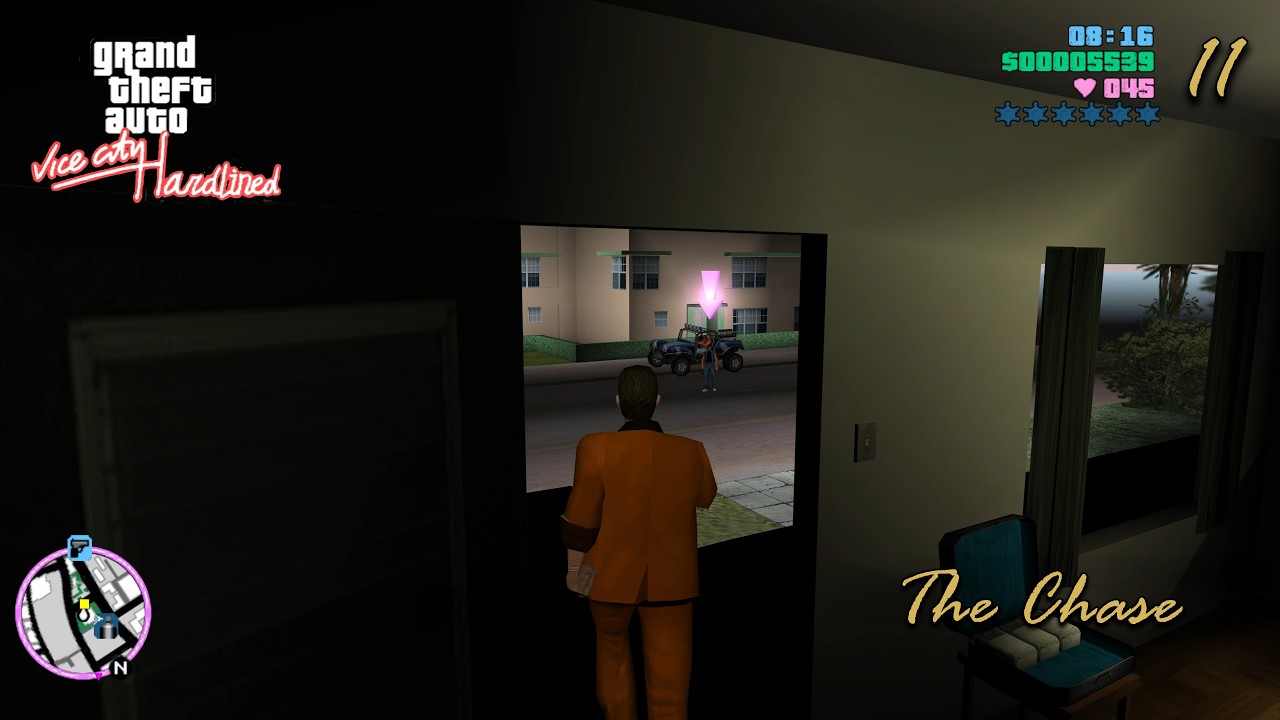 The Chase | GTA VC Hardlined Mod #11 (Cutscenes + No Commentary)