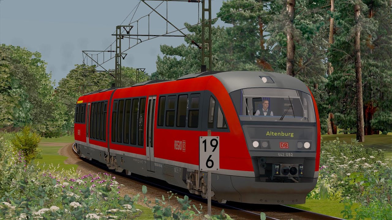 LET`S TEST Train Simulator 2015 / Unterwegs mit dem Siemens Desiro VT 642 von RSSLO