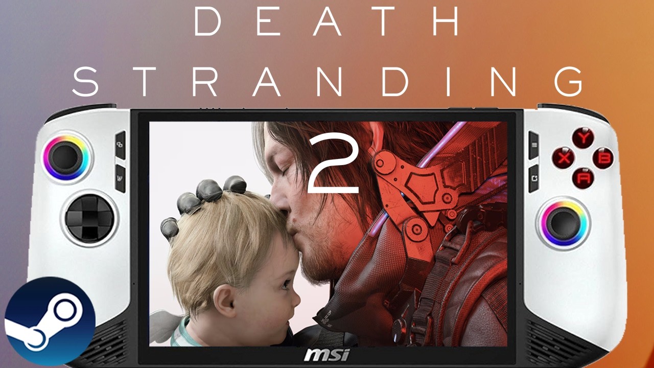 DEATH STRANDING 2 MSI Claw 8 AI+ Performance First Look: Is it Playable?