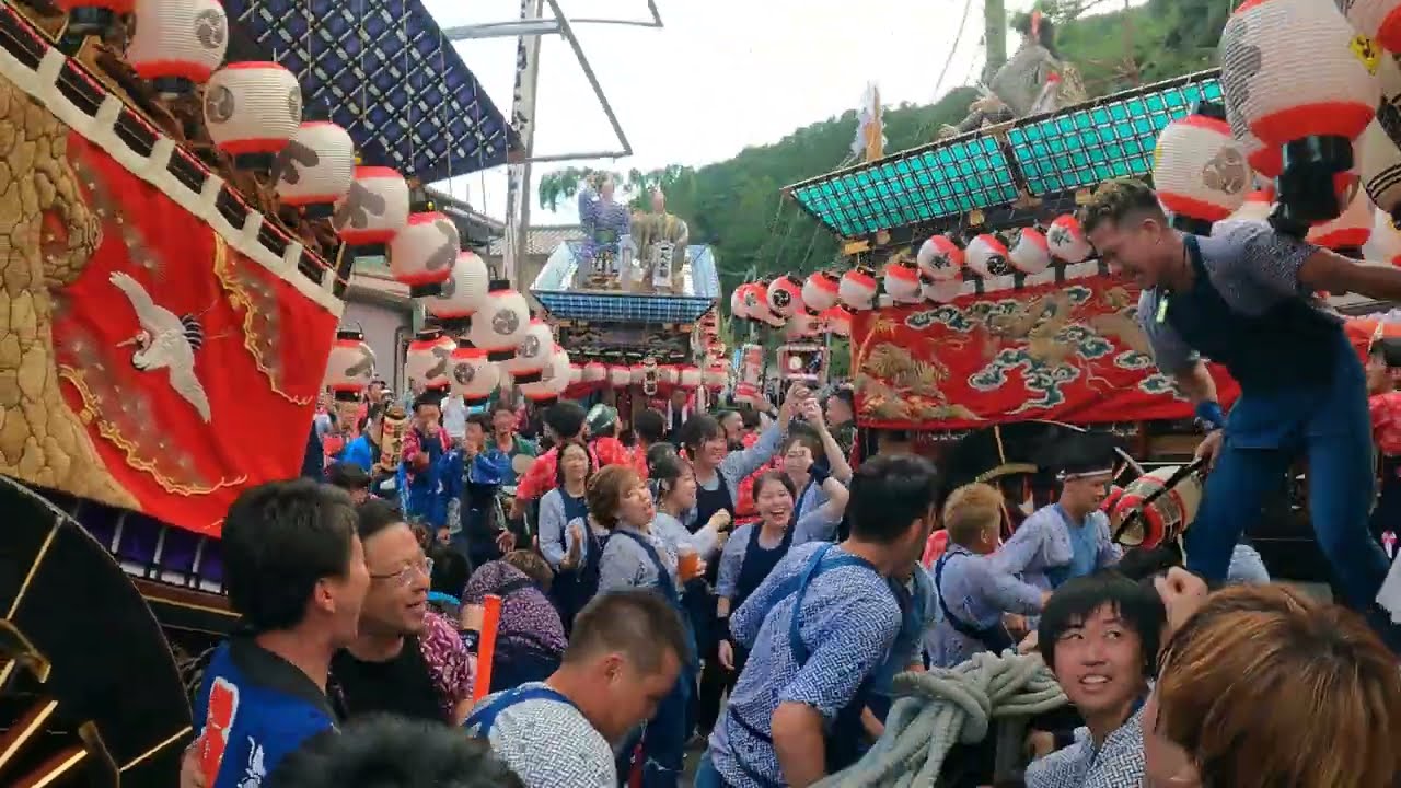 【4K】2024年9月15日 事任八幡宮例大祭 日坂の祭り ①
