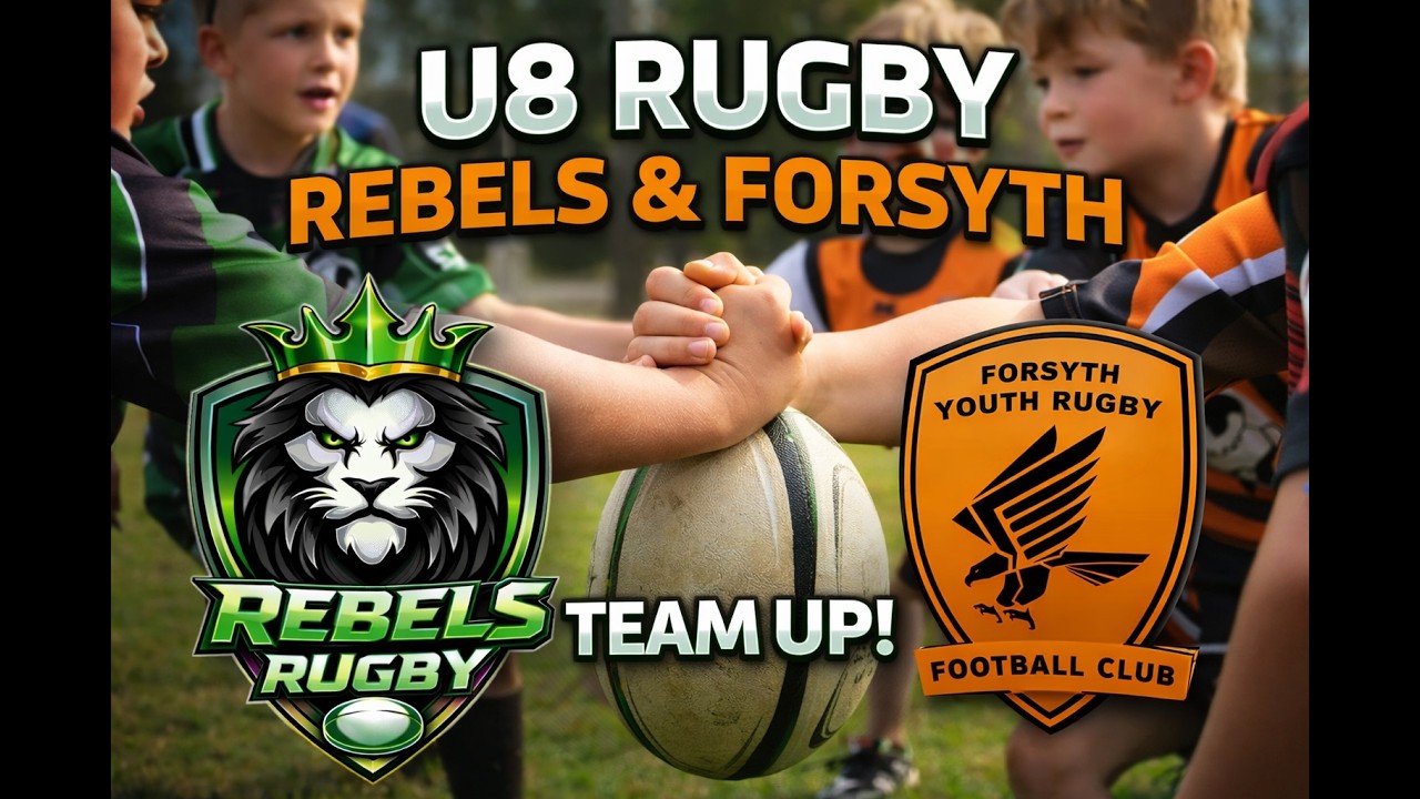 U8 Rugby | Rebels Rugby GA & Forsyth Falcons GA | Mixed Squad Game 🏉| Mar 14, 2026