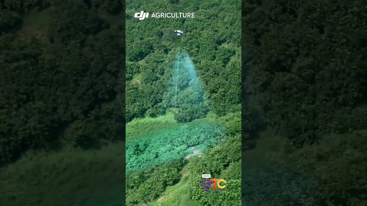 DJI AGRAS T40 combina funciones de mapeo, pulverizaci&oacute;n y dispersi&oacute;n  #dji #drone #agriculture #t40