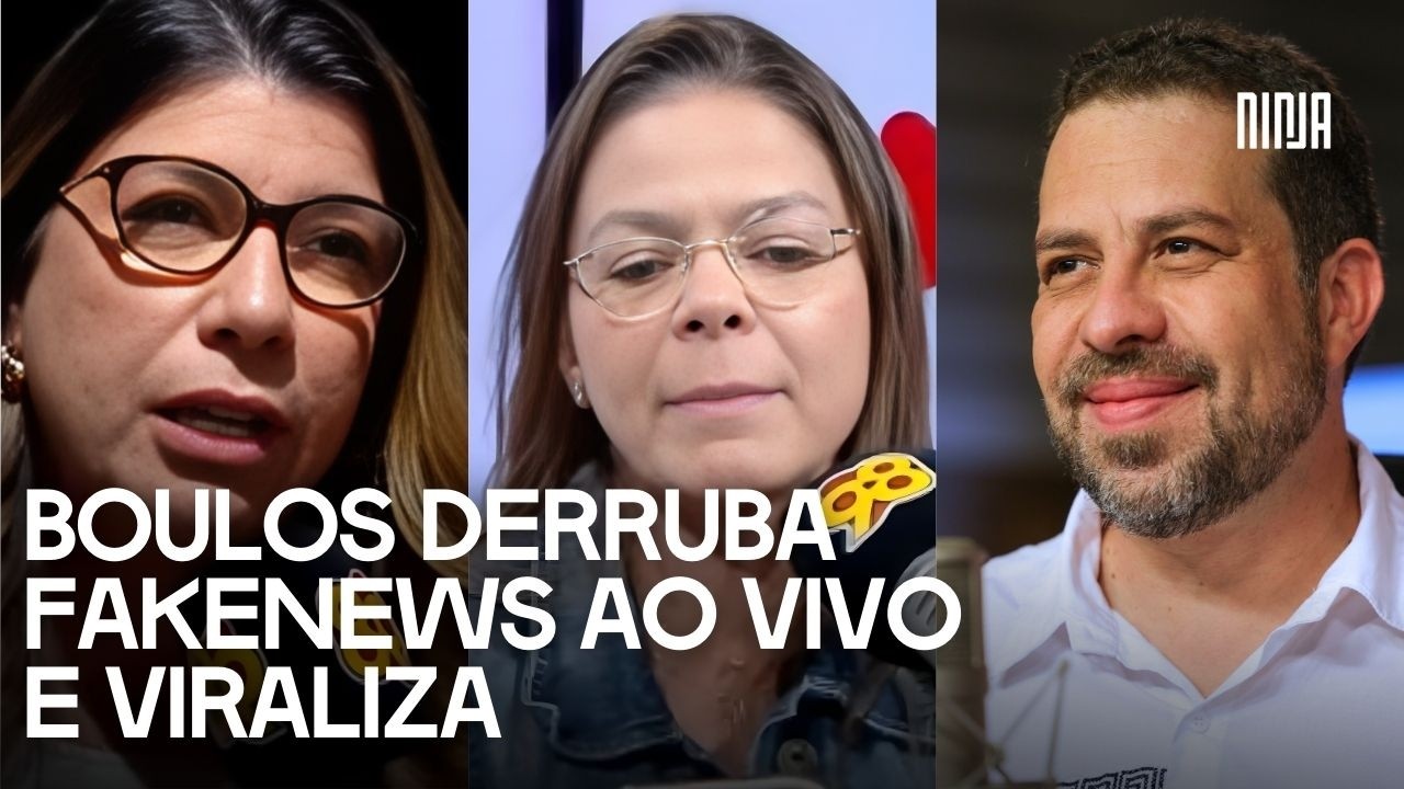 💣Apresentadoras bolsonaristas soltam fakenews Ao Vivo com Boulos e são desmascaradas Ao Vivo!💣