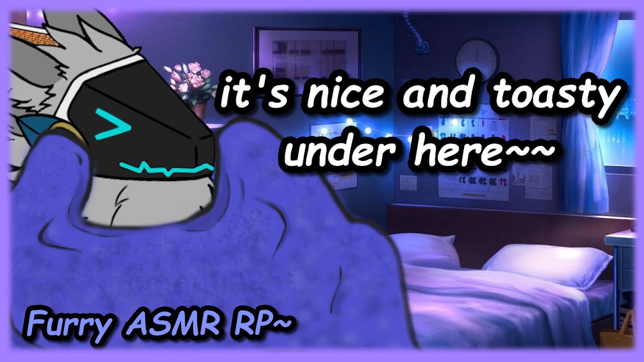 [Furry ASMR] [M4A] Relaxing Snuggles and Cuddles with Your Protogen Roommate