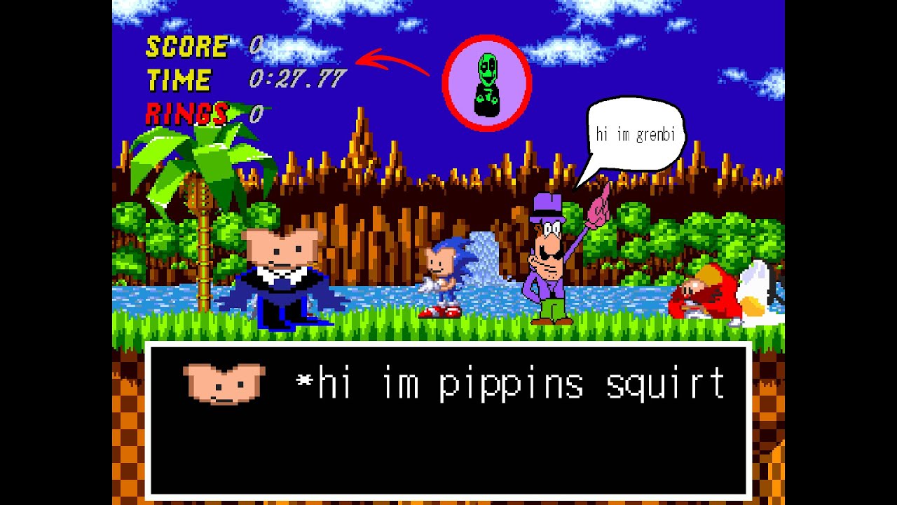 Это то, что нужно сделать с помощью Sonic.EXE, но оно не размытое.