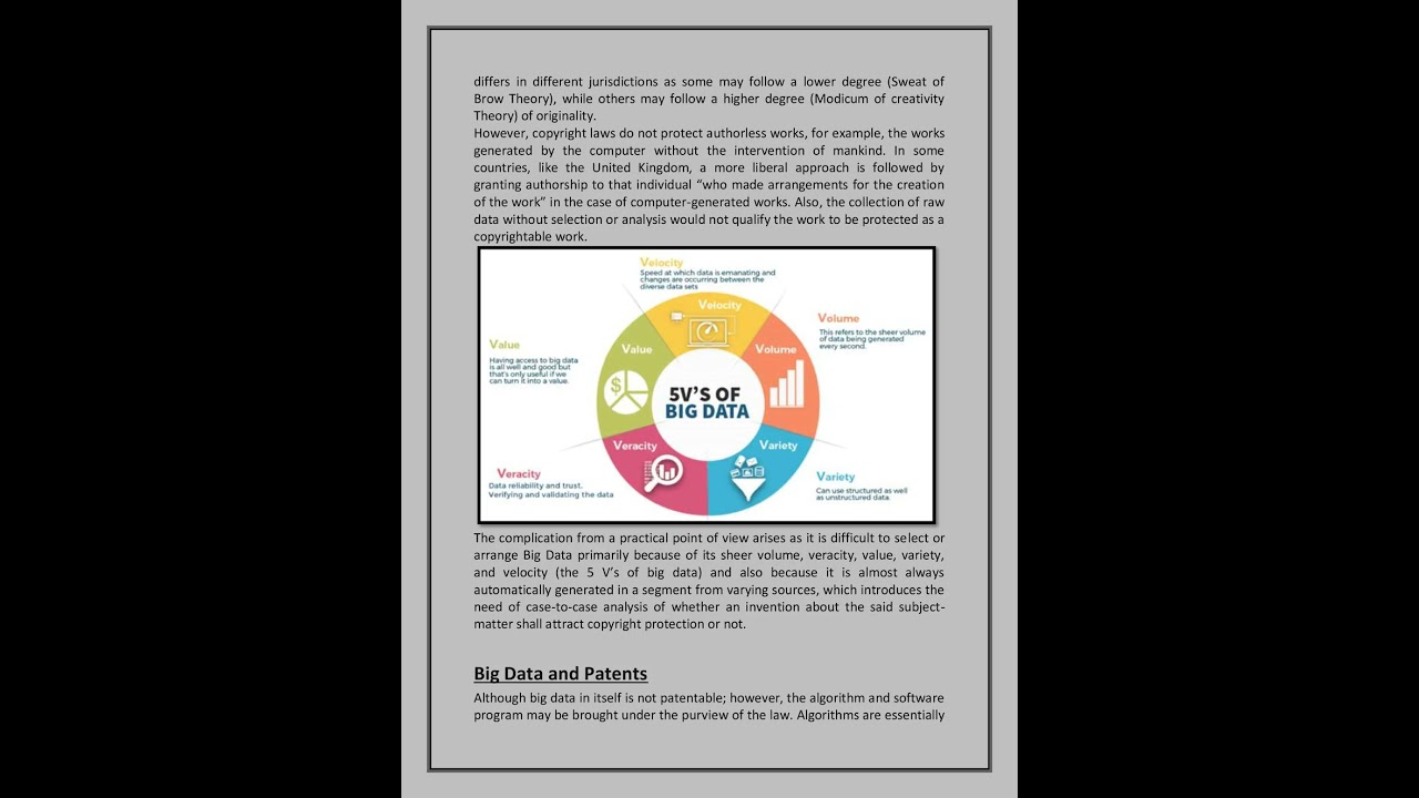 The Interplay of Big Data and Intellectual Property Rights