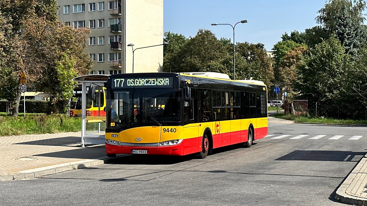↯ Solaris Urbino 12 III #9440 Arriva Warszawa [🚍177] ↯