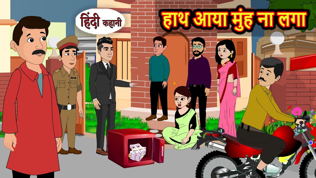 हाथ आया मुंह ना लगा | Hindi Kahani | Bedtime Stories | Stories in Hindi |  Comedy | Funny Story