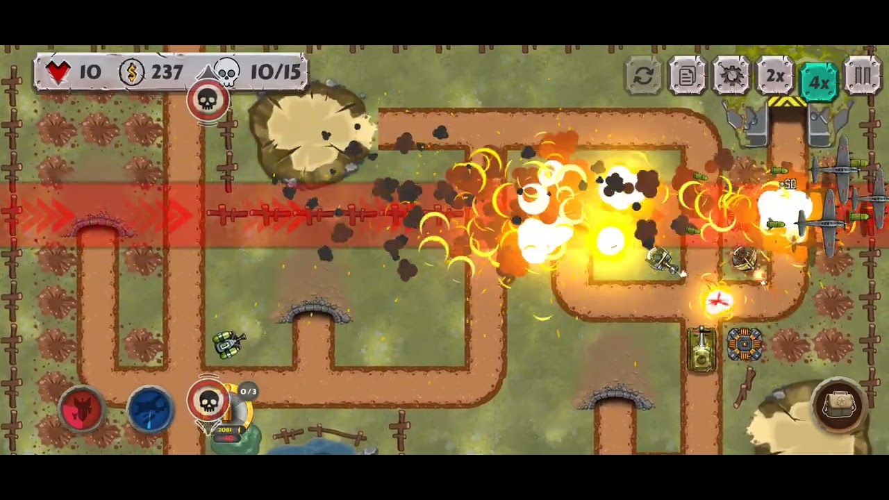 Battle Strategy: Tower Defense: Season 4 Level 15 3 Stars