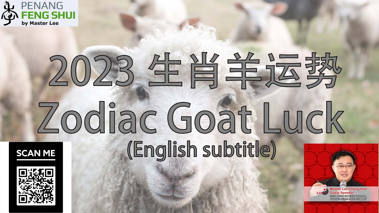 2023 生肖羊运势 | Zodiac Goat Luck Fortune Prediction by Penang Feng Shui Master Lee (English subtitle)