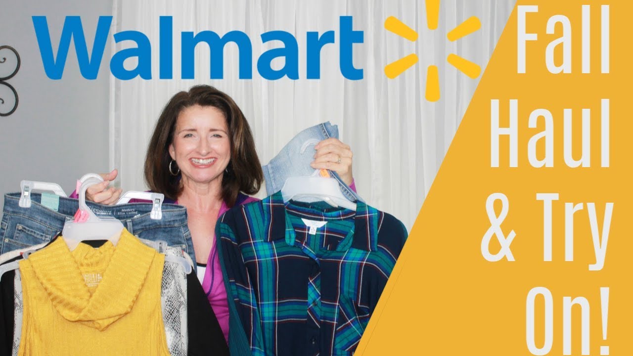 Walmart Fall 2019 Haul & Try On Over 50