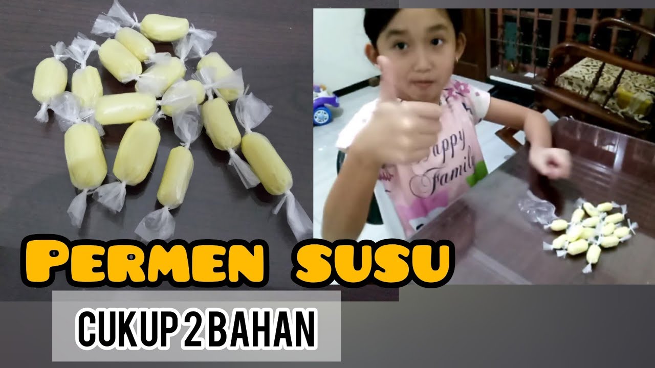 Cara Membuat Permen Susu, Cukup 2 Bahan