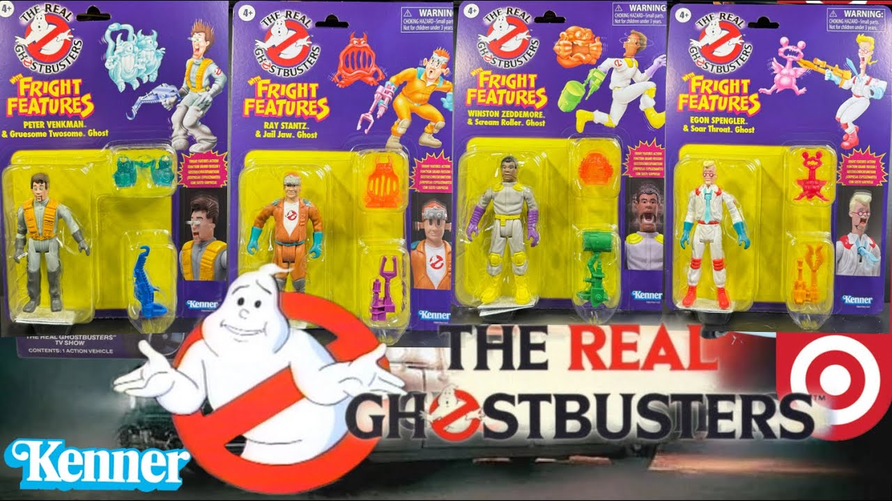 Collecting & Comparison -2024 Real Ghostbusters Fright Features