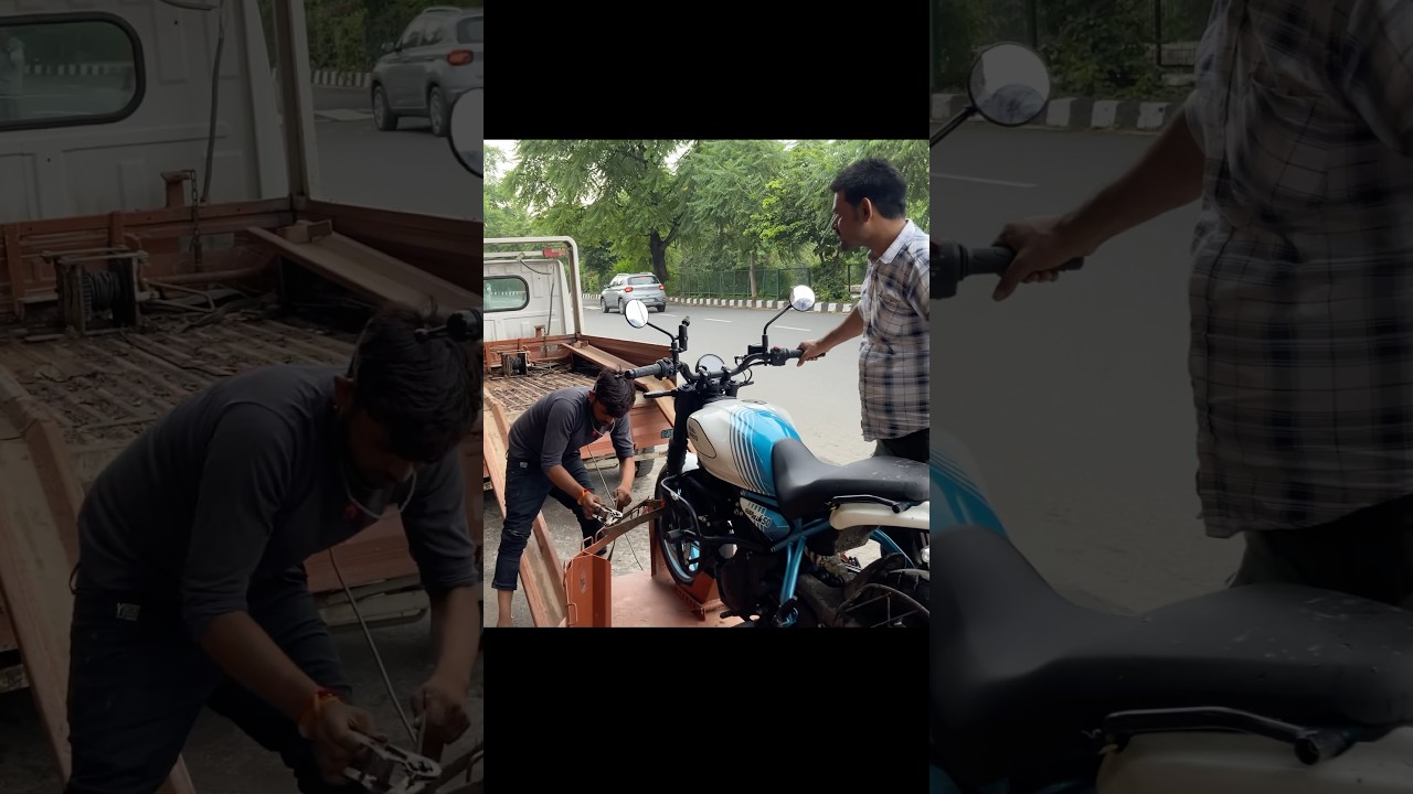 Bike breakdown #automobile #motorcycle #bike #guerrilla450 #royalenfield