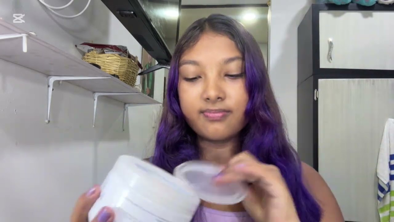 Rutina de noche para el cuidado del cabello☺️✨