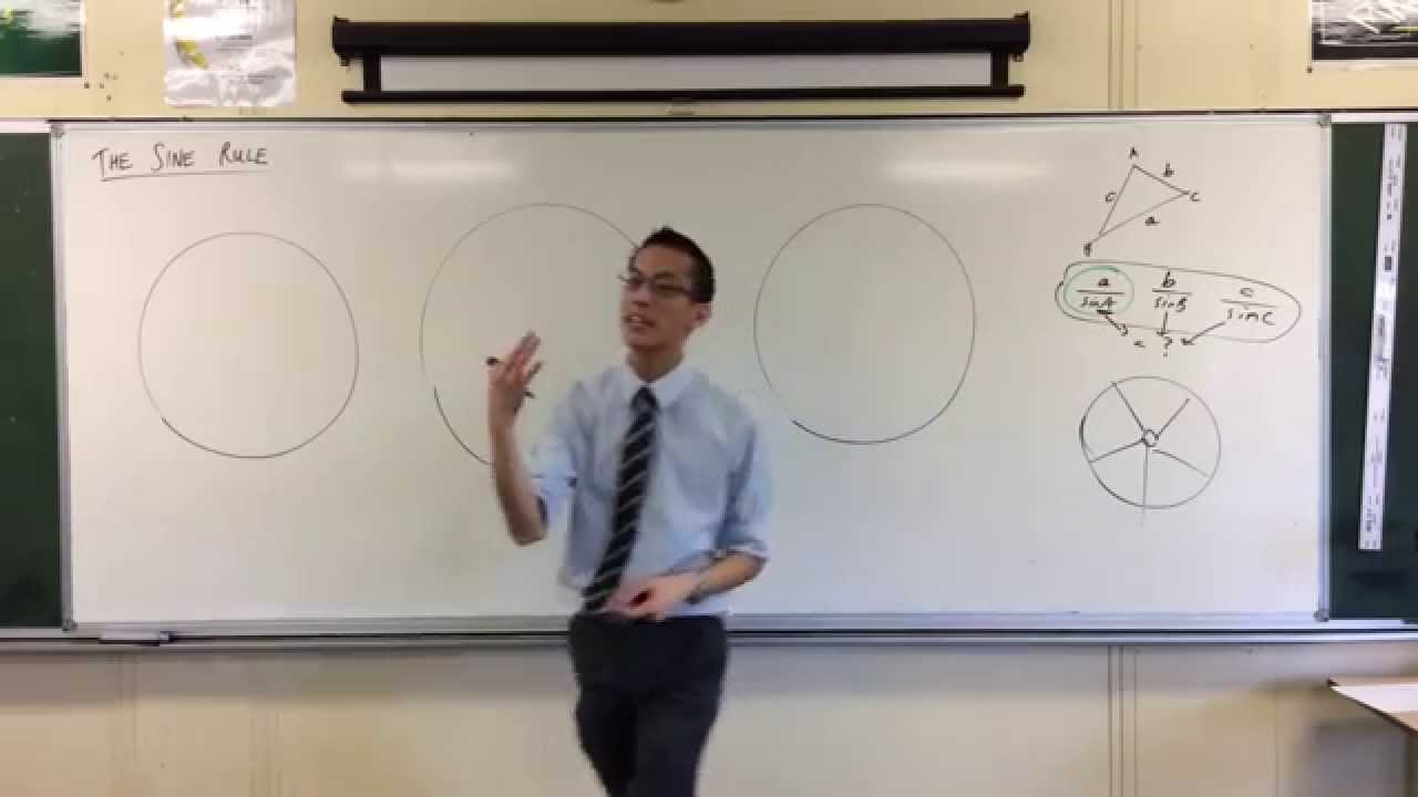 Why the Sine Rule Works (1 of 3: Acute Angles)