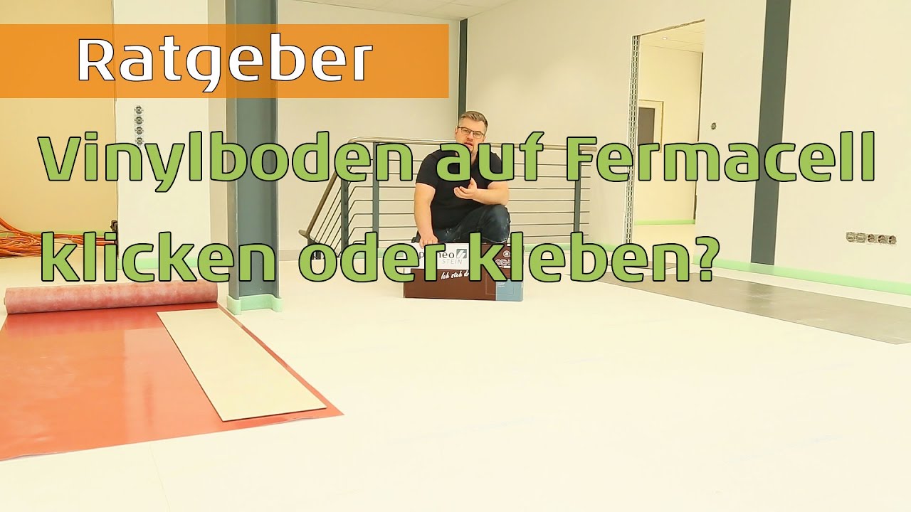 Vinylboden auf Trockenestrich verlegen