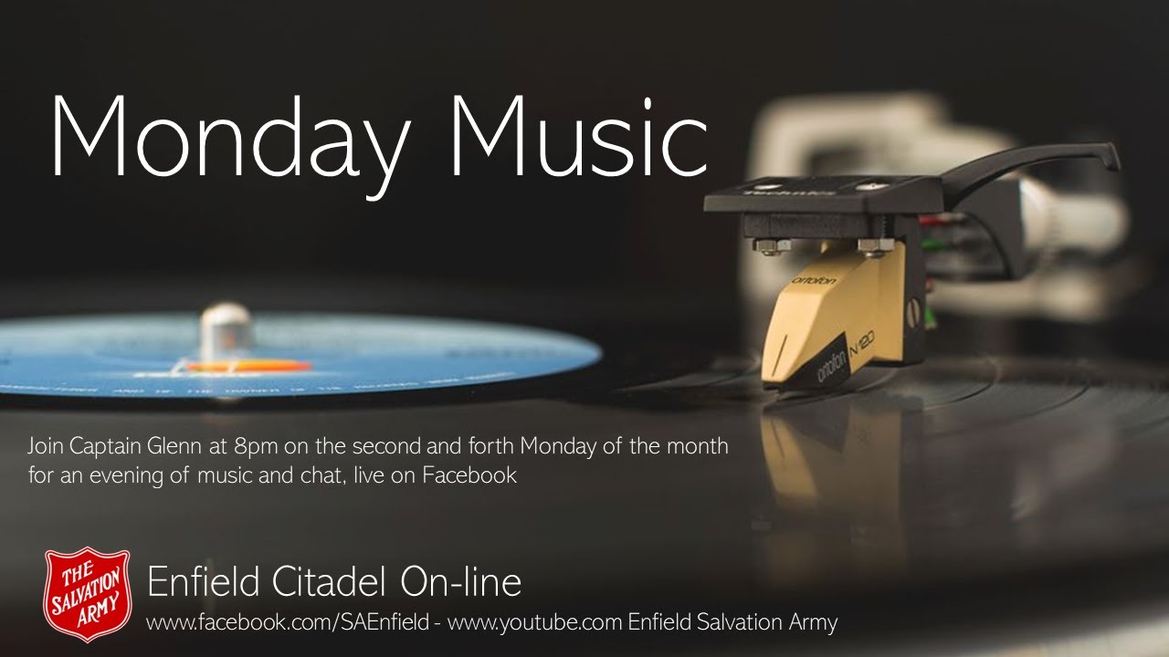The Salvation Army Enfield Corps - Monday Music 11th January 2021