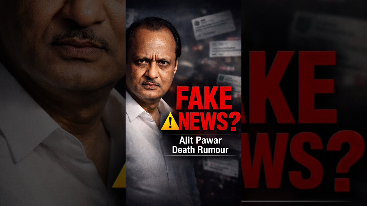 Deputy CM Ajit Pawar No More | Baramati Plane Crash