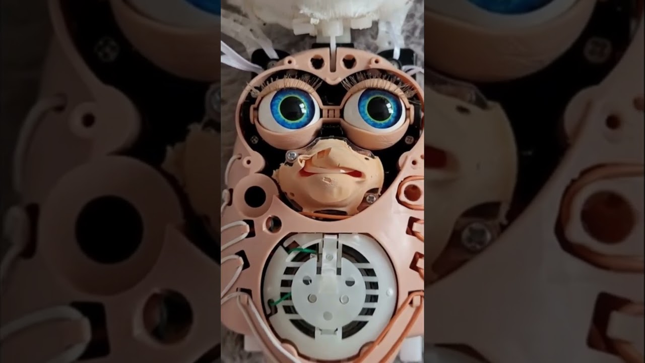 Do lixo ao luxo Furby 2005 Emoto-tronic Transforma&ccedil;&atilde;o ✨️ #makeover