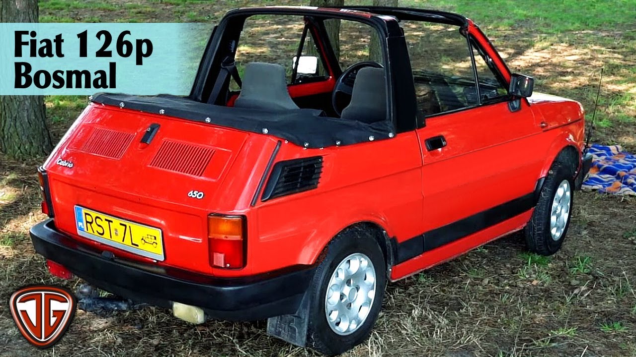 Jan Garbacz: Bosmal 126 Cabrio - czyli Fiat 126p na wakacje