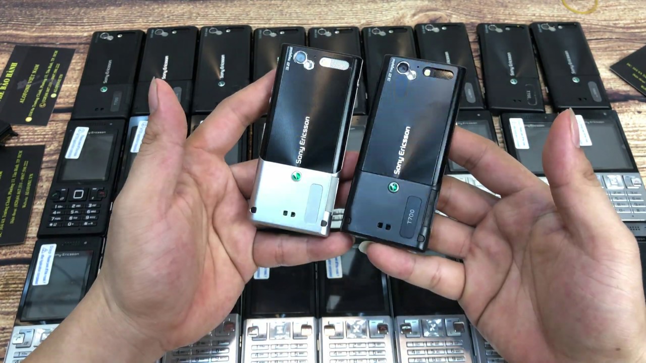 ALOFONE.VN  Về Thêm Điện Thoại Sony Ericssion T700 Có Sạc Zin Theo máy