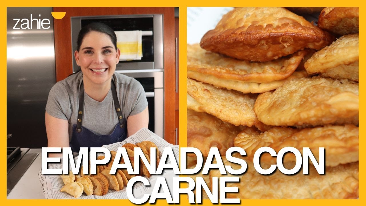 RICAS Y DELICIOSAS EMPANADAS de CARNE | Zahie Téllez