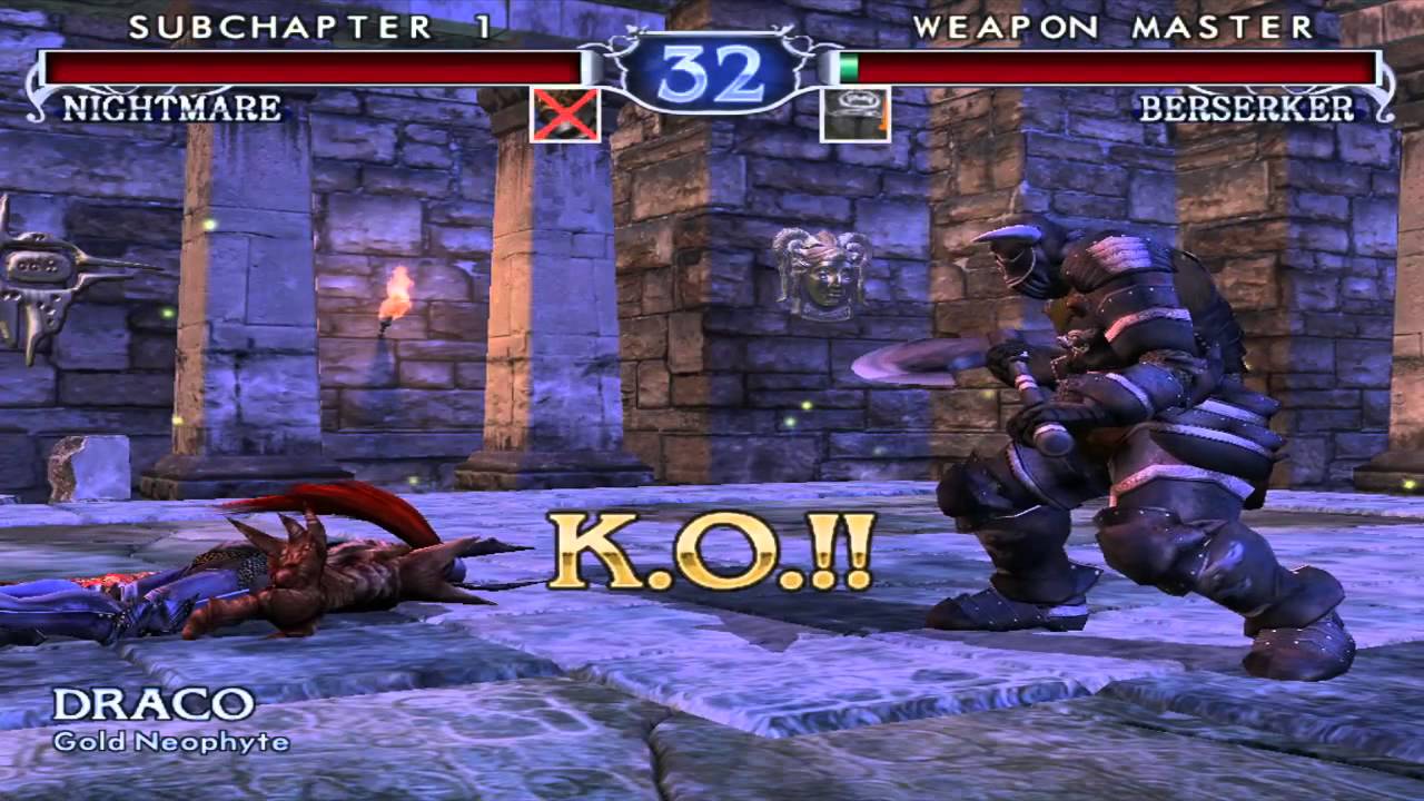 SoulCalibur II Xbox 360 Story Mode Starting New Extremely Hard Maximum Difficulty Episode 1