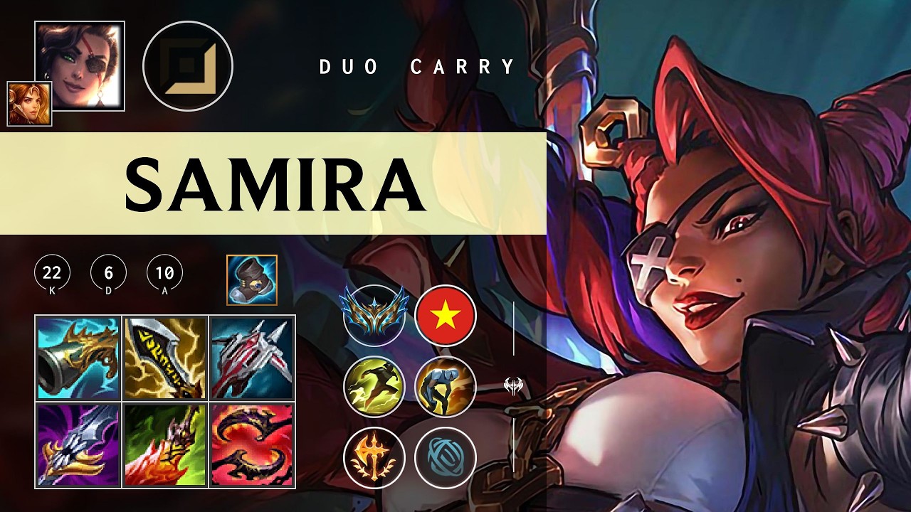 Samira ADC vs Kai'Sa - VN Challenger Patch 26.07