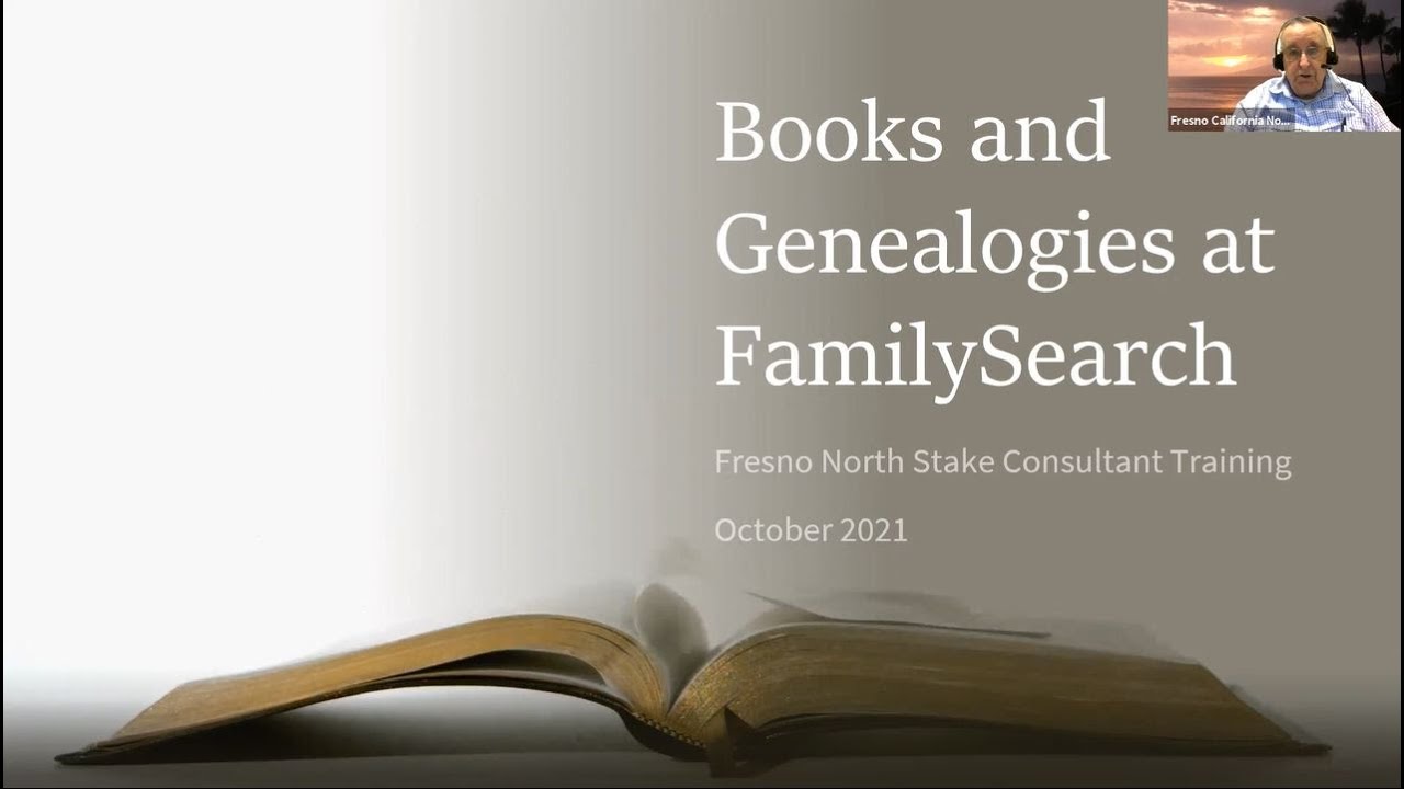 Explore Books and Genealogies at FamilySearch