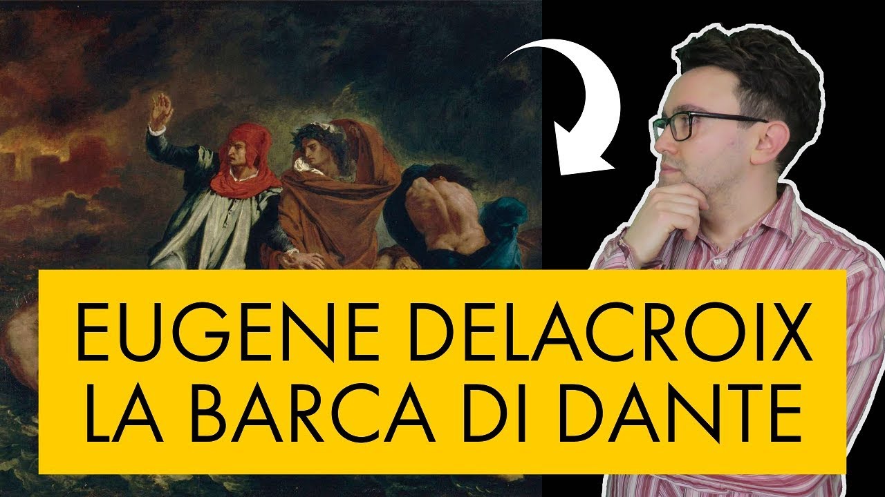 Eugene Delacroix - la barca di Dante