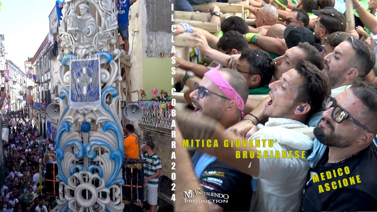 BARRA 2024🔰SHOW AL MEDICO ASCIONE🔷IL CLASSICO🔰GIOVENTÙ BRUSCIANESE🎬OFFICIAL M.V.S. CALIENDO