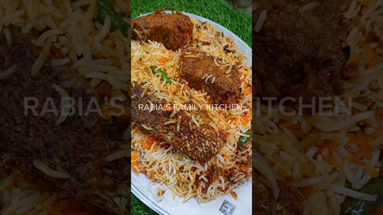 Fish Biryani Recipe #fishbiryani #biryani #shorts