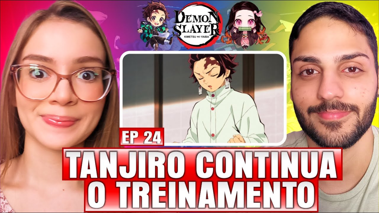Professora de Geografia ASSISTE DEMON SLAYER｜EPISÓDIO 24｜DUBLADO｜REACT