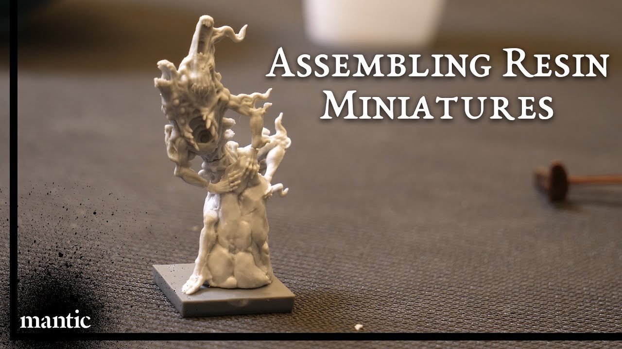 Mantic Quick Tips! - Assembling Resin Miniatures