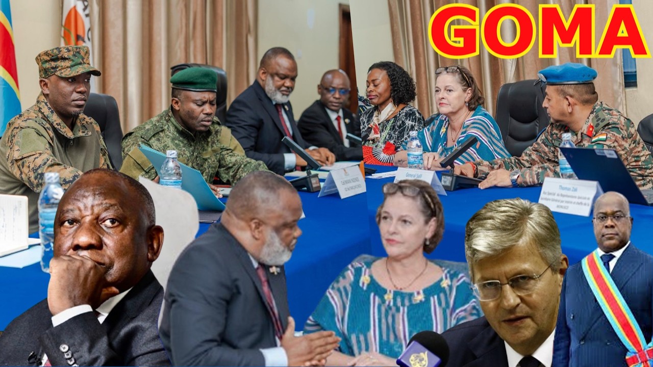 IGOMA HAFATIWE INTUMWA ZA KISEKISE/IBYO NANGAA YAGANIRIYE NA VIVIAN WA MONUSCO/IBYA M23 NA RAMAPHOSA