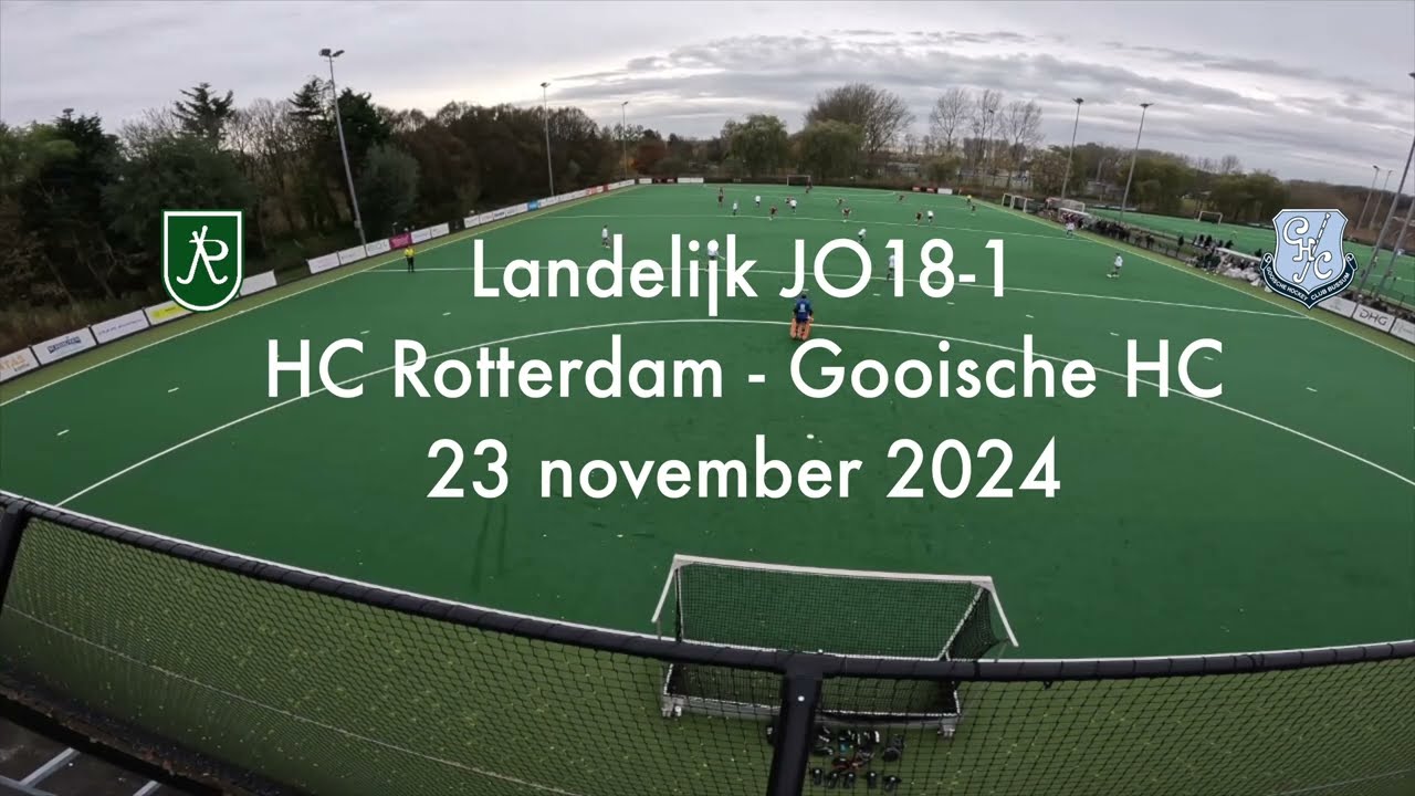 4/14 Highlights Rotterdam-Gooische JO18, 23 november 2024