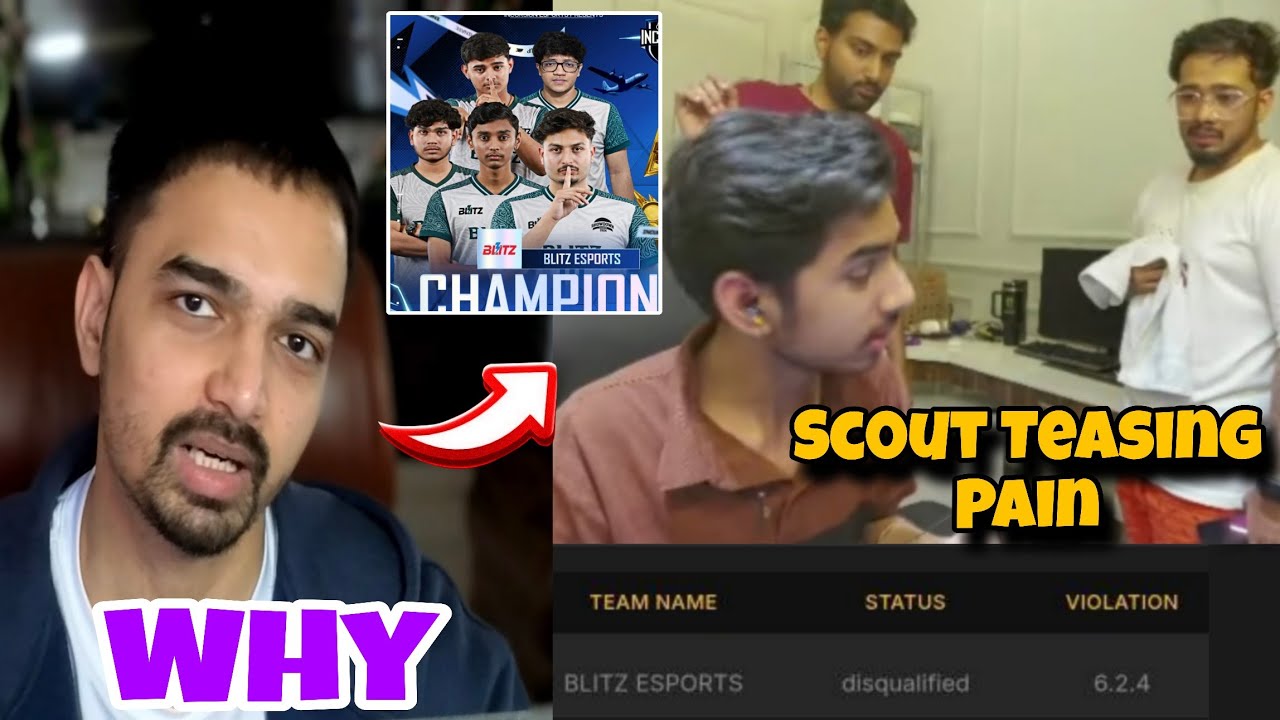Mazy Reply Why Blitz Disqualify 😱 Exposed Ban Teams 🍳 Scout Teasing Pain 🤣