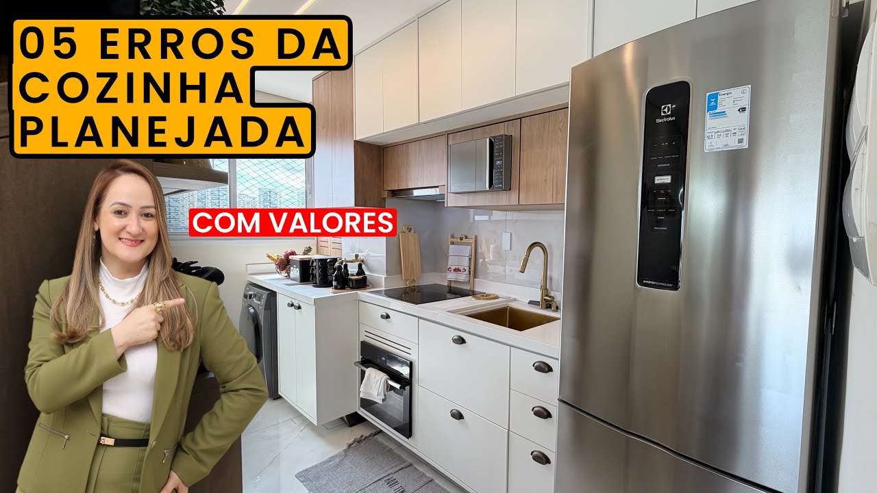 Prieto Móveis - Não cometa esses 05 erros na Cozinha Planejada | Como aumentar o espaço com VALORES