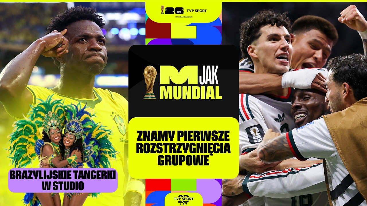 M JAK MUNDIAL #16 | ZNAMY PIERWSZE ROZSTRZYGNIĘCIA GRUPOWE. BRAZYLIJSKIE TANCERKI W STUDIU