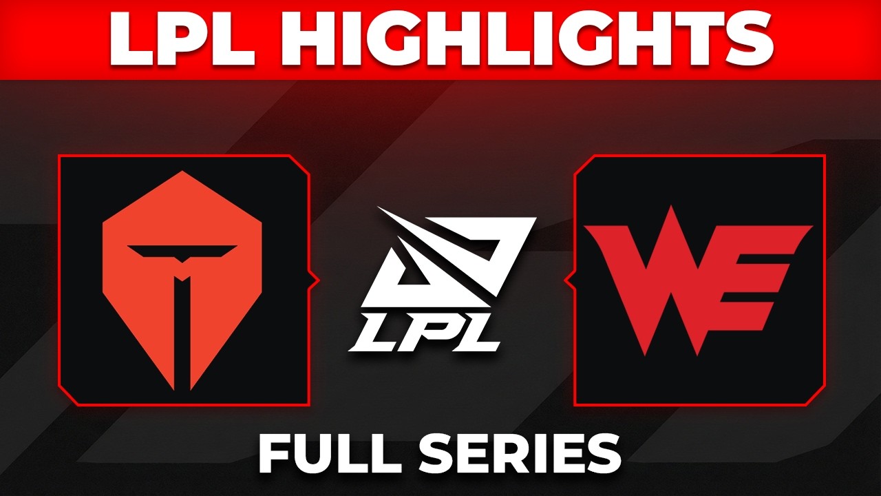 TES vs WE Highlights ALL GAMES | LPL 2026 Semifinals Split 2 | Top Esports vs Team WE