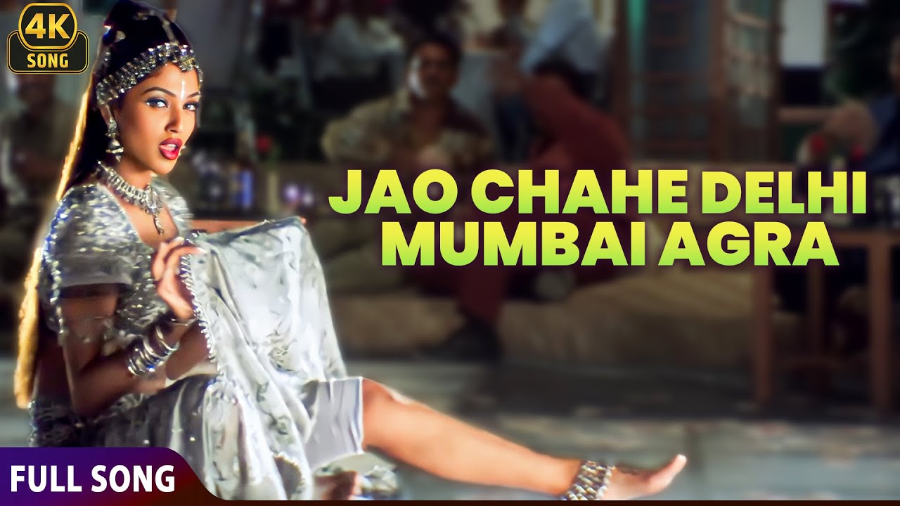 Ghagra - Jao Chahe Delhi Mumbai Agra 💃❤4K | Kurukshetra (2000)| Sunidhi Chauhan | Himesh Reshammiya