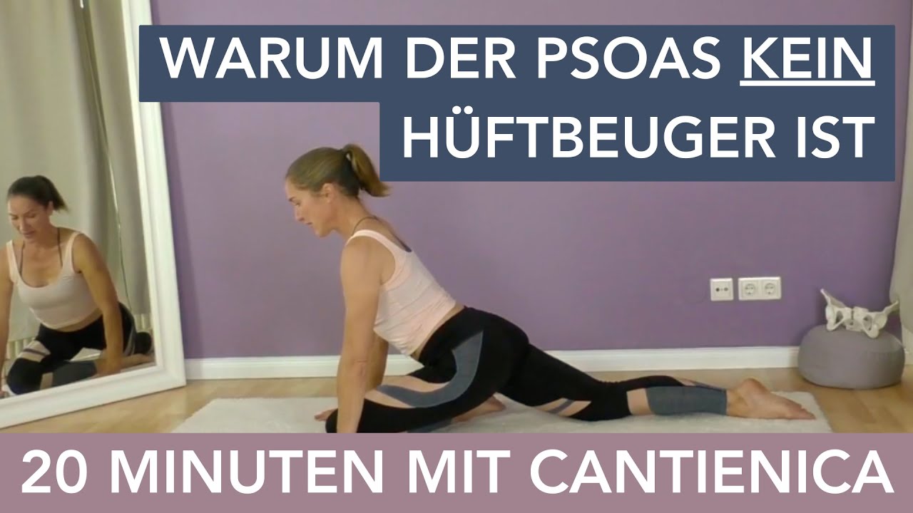 PSOAS - DER WAHRE RÜCKENSTRECKER 🚀 20 MINUTEN CANTIENICA FÜR EINEN STARKEN RÜCKEN 🙌