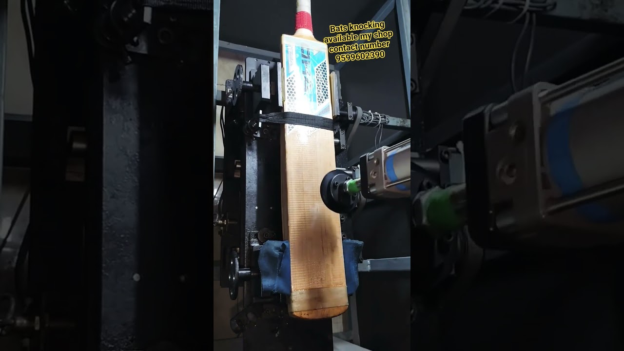 bats knocking review machine #cricketequipment #batreview #trendingshort #cricketgear #youtubesearch