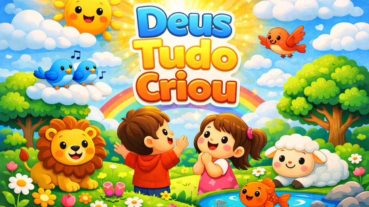 Deus Tudo Criou | Louvor Infantil Gospel @Arco-írisKidsgospel 