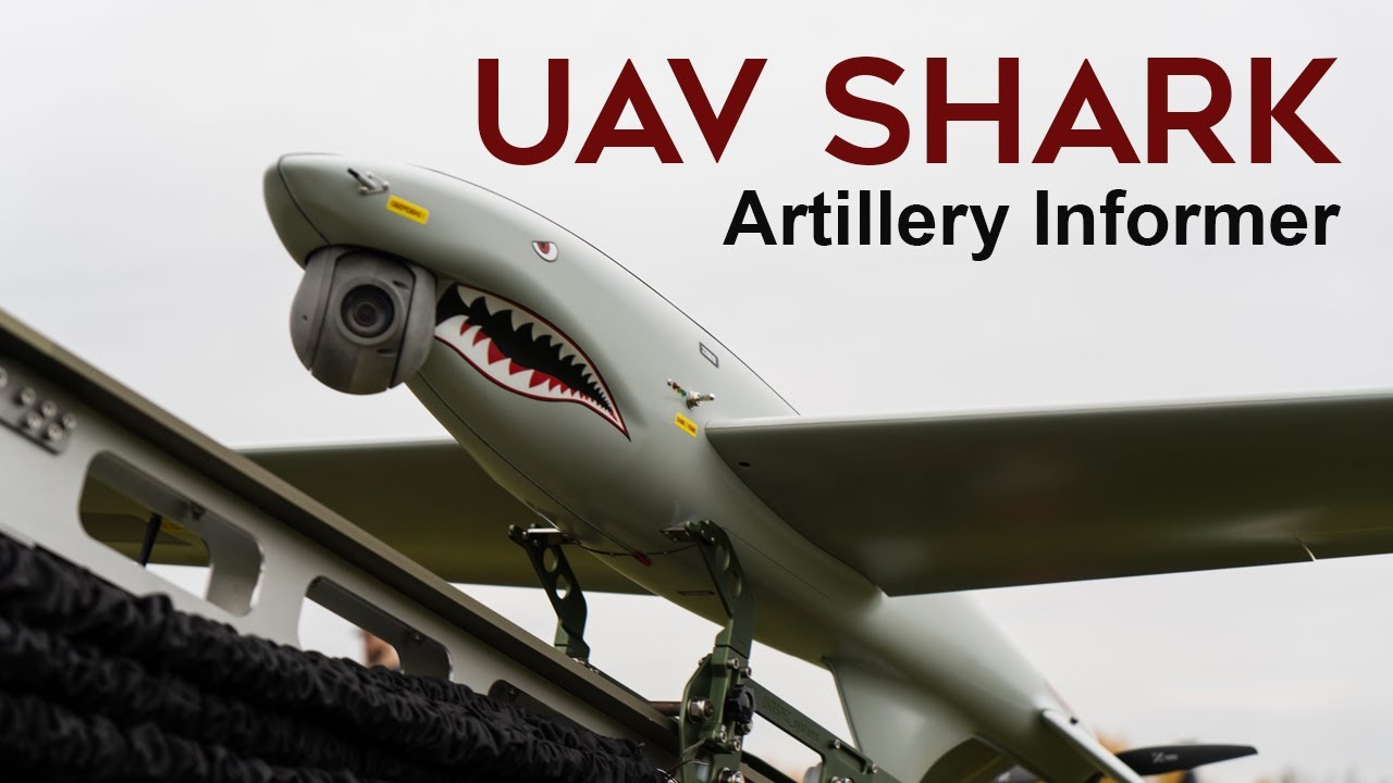 UAV Shark: Ukraine Unveils Guided Drones For Artillery